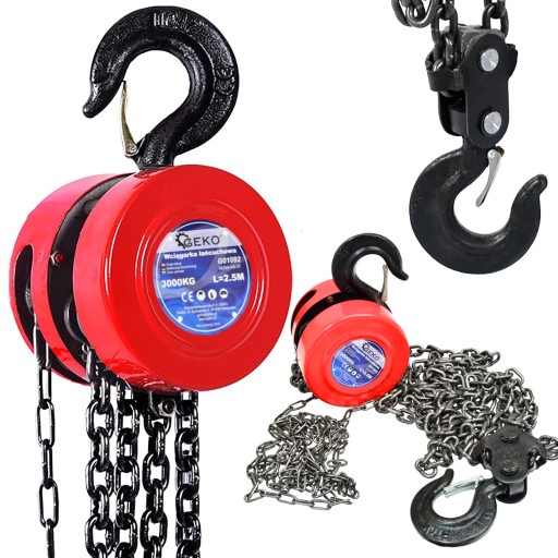 ЛЕБІДКА РУЧНА ЛАНЦЮГОВА ЛЕБІДКА 3Т 3000кг