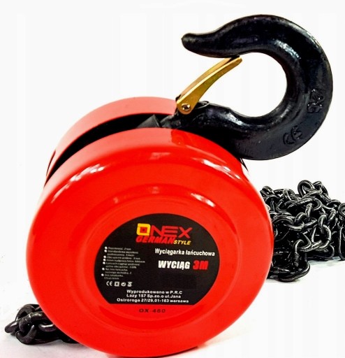 РУЧНАЯ ЦЕПНАЯ ЛЕБЕДКА 3Т