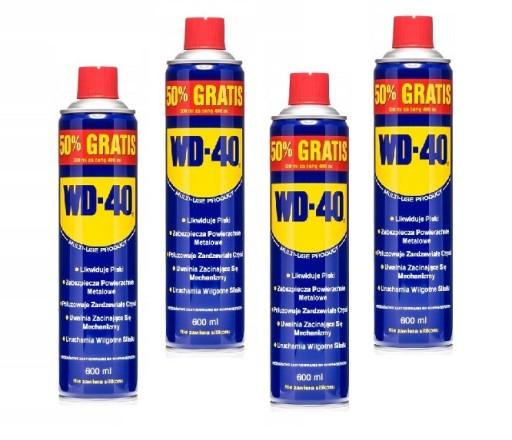 WD-40 600 МЛ СРЕДСТВО ДЛЯ УДАЛЕНИЯ РЖАВЧИНЫ
