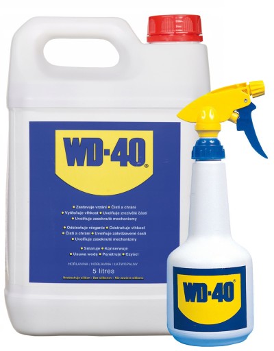 WD-40 МНОГОФУНКЦІОНАЛЬНИЙ ПРЕПАРАТ 5Л ОБПРИСУВАЛЬНИК 500мл