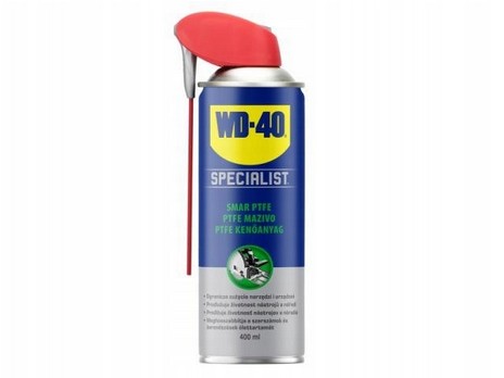 WD-40 SPECIALIST PTFE СМАЗКА ДИАПАЗОН -20°C ДО