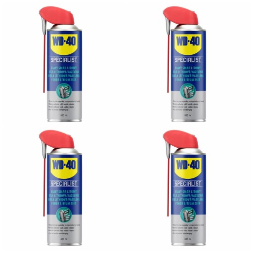 WD-40 SPECIALIST БЕЛАЯ ЛИТИЕВАЯ СМАЗКА 400ML