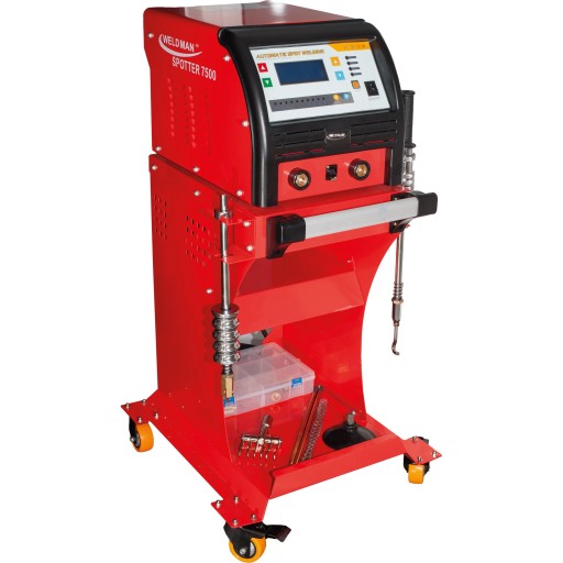 WELDMAN SPOTTER 7500 СВАРОЧНЫЙ АППАРАТ ДЛЯ ВМЯТИН КУЗОВНЫХ РАБОТ + ТЕЛЕЖКА