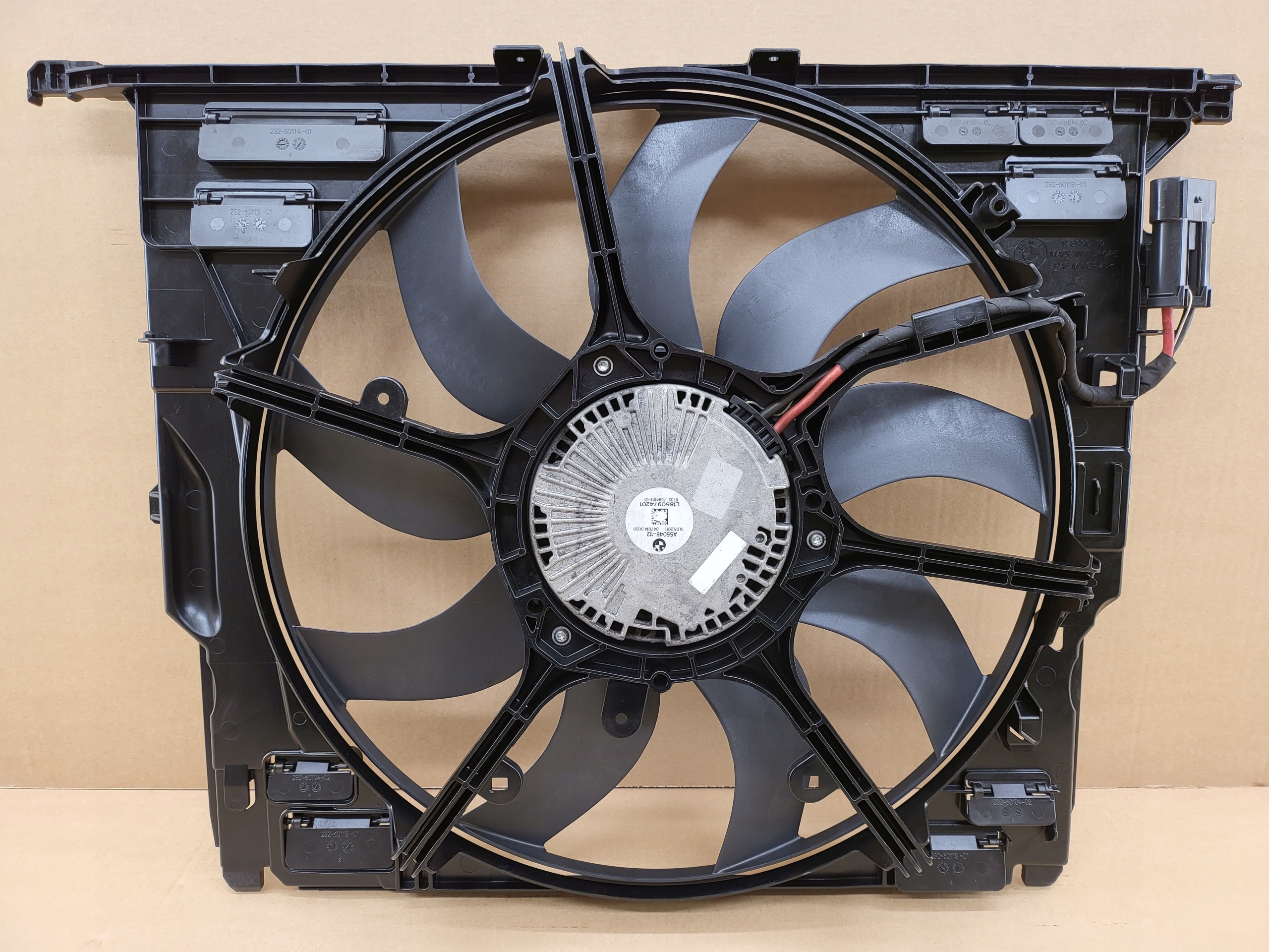 7599494 17427599494 - Вентилятор охлаждения BMW F01 F06 F07 F10 F12 F13 850 Вт