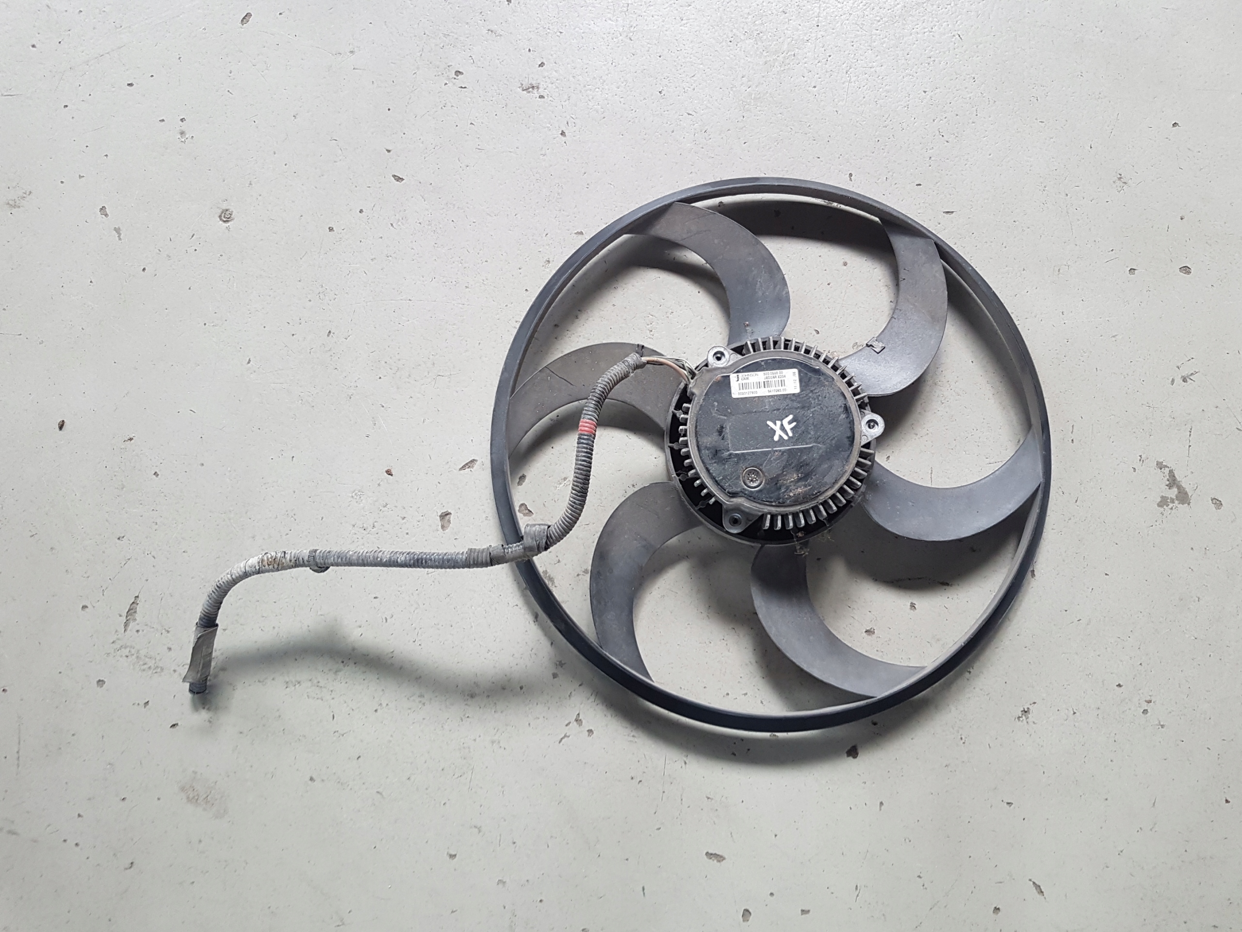 Вентилятор радиатора 500068800 JAGUAR XF 2.7 D X250