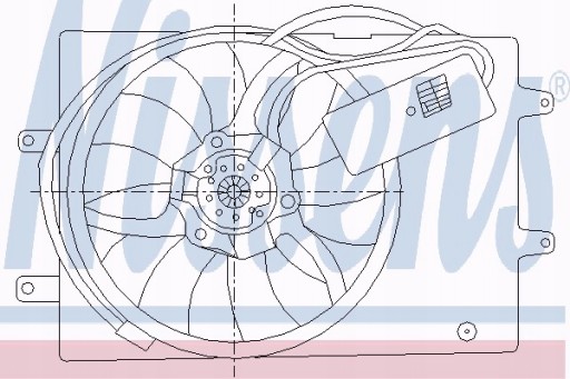 85429 - ВЕНТИЛЯТОР ОХОЛОДЖЕННЯ LANCIA THESIS 02-2.4 JTD