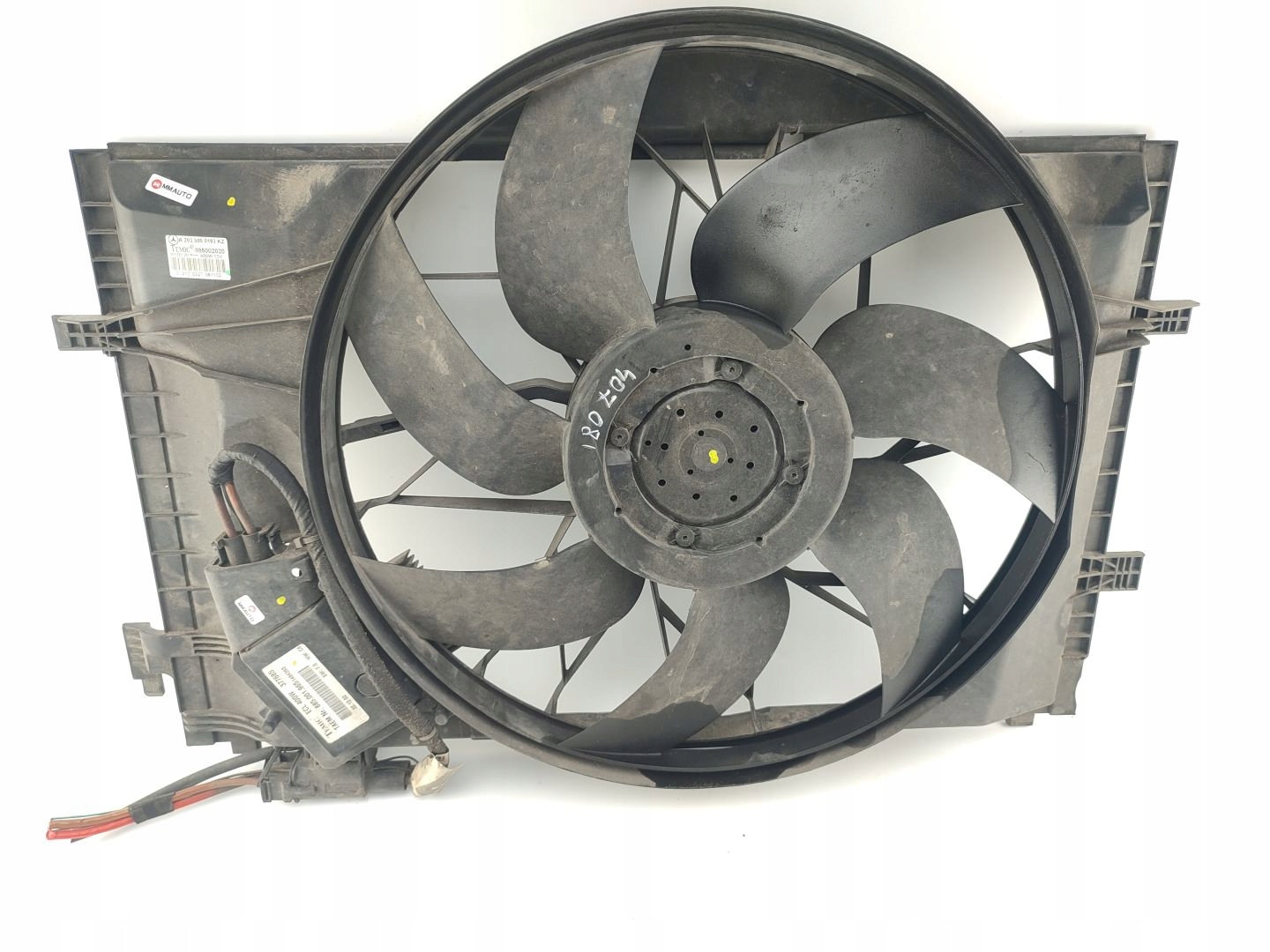 Вентилятор радіатора MBC W203 1.8 K A2035000193KZ