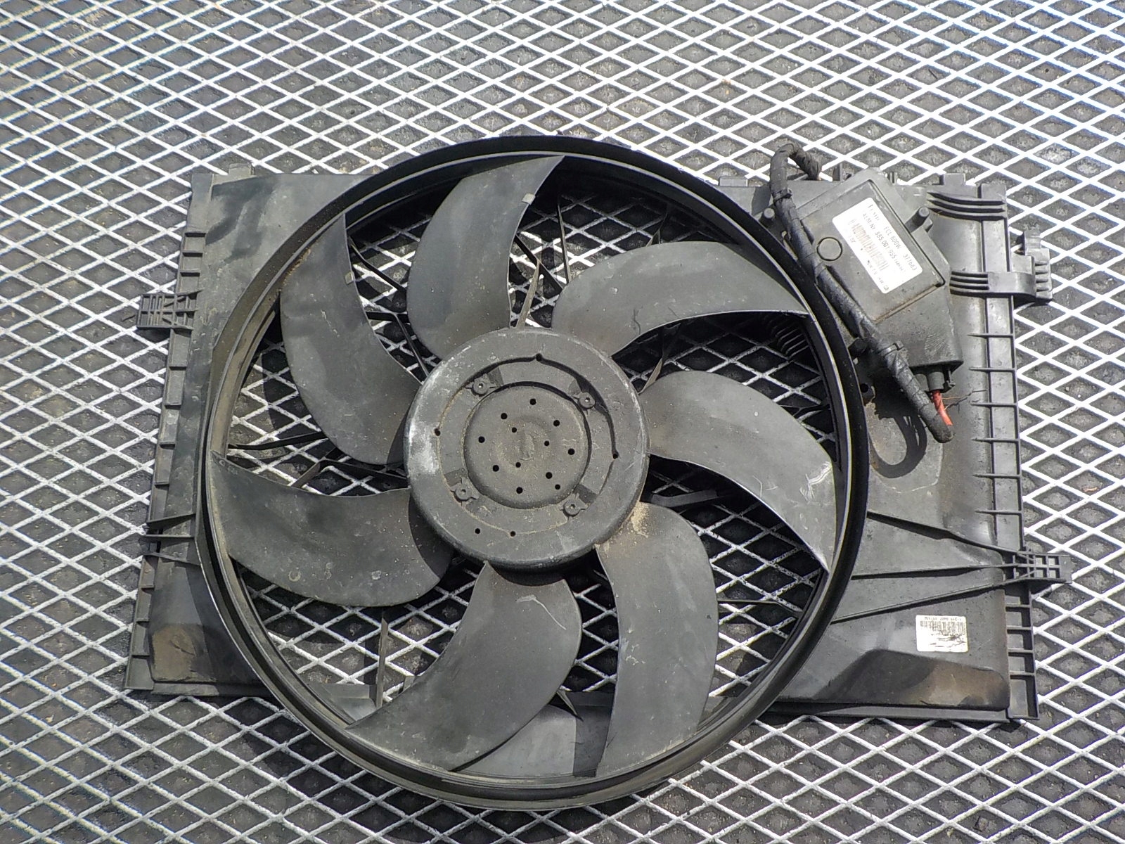 A2035000293KZ - Вентилятор радиатора Мерседес В203 А2035000293КЗ