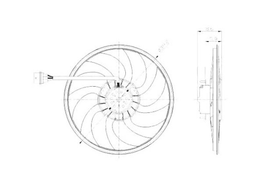 837-0037 - СИДЕНЬЕ ВЕНТИЛЯТОР РАДИАТОРА CORDOBA IBIZA III IBIZA