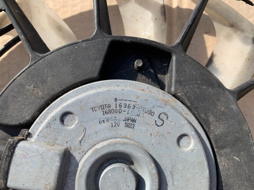 ВЕНТИЛЯТОР РАДІАТОРА TOYOTA AURIS II 16363-0T080