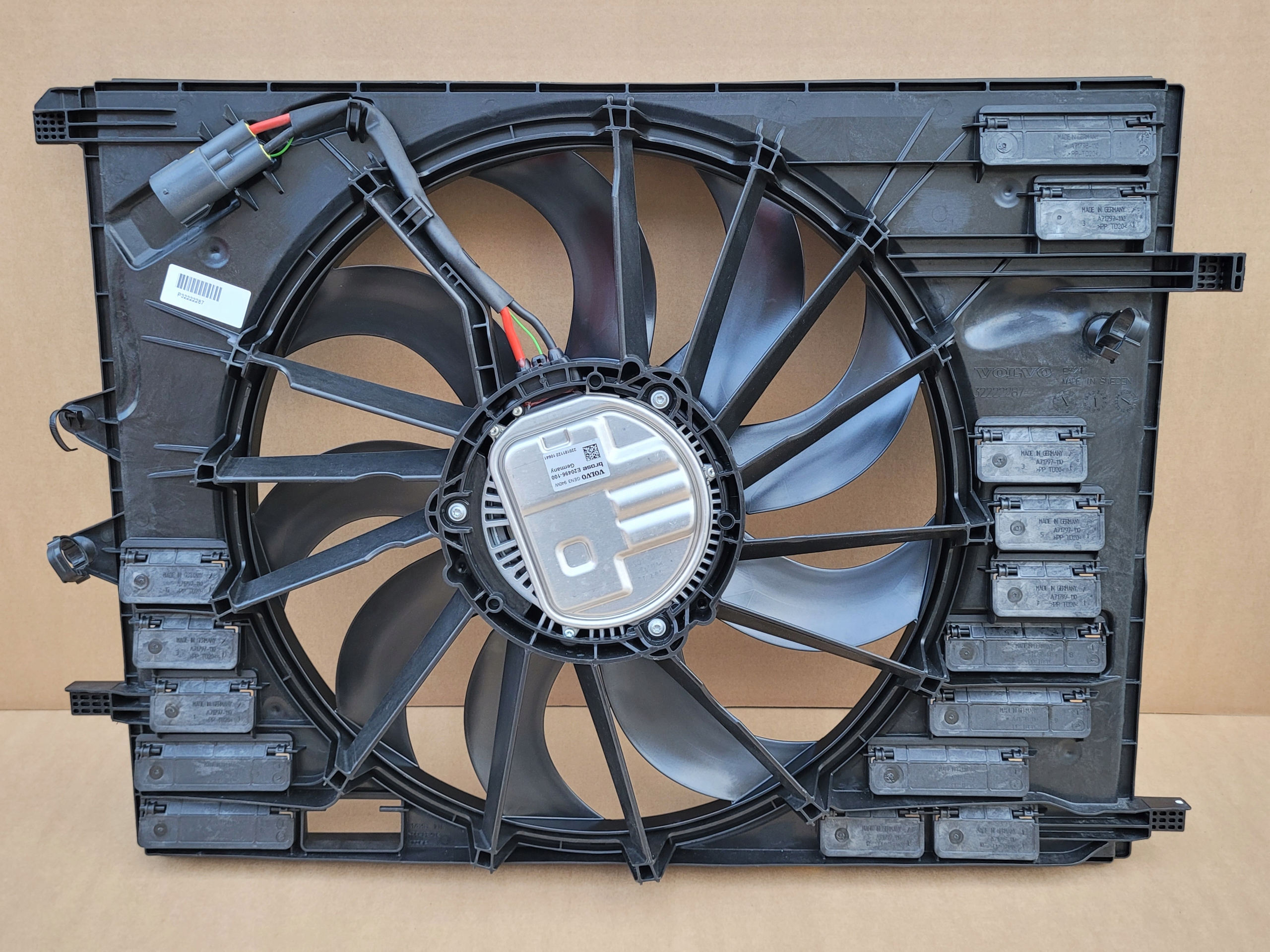 V90X 32222287 - Вентилятор радіатора V90 II S90 II B4 B5 B6 2020-