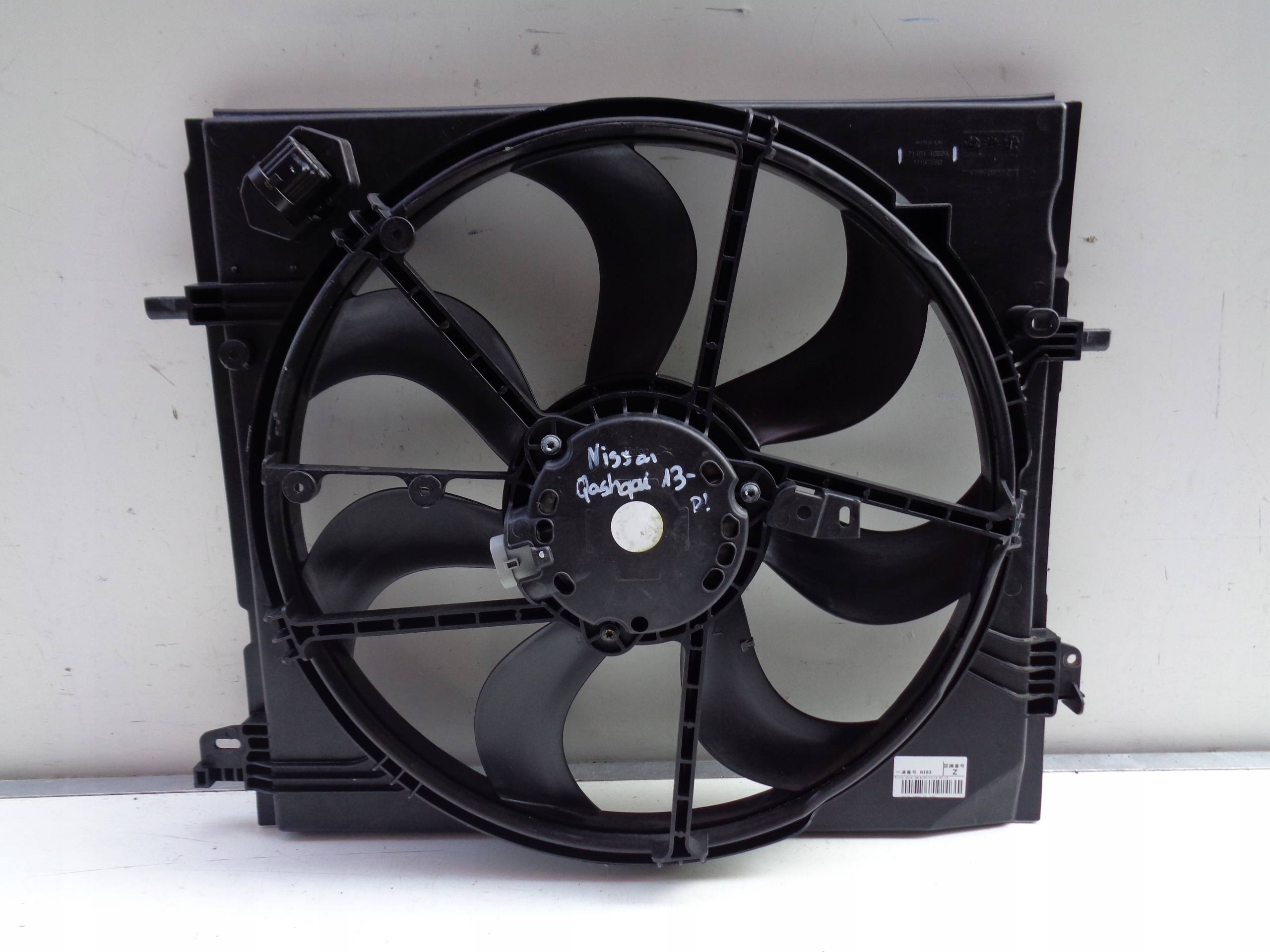 21481-4EB0A - ВЕНТИЛЯТОР ОХЛАЖДЕНИЯ NISSAN QASHQAI 13-
