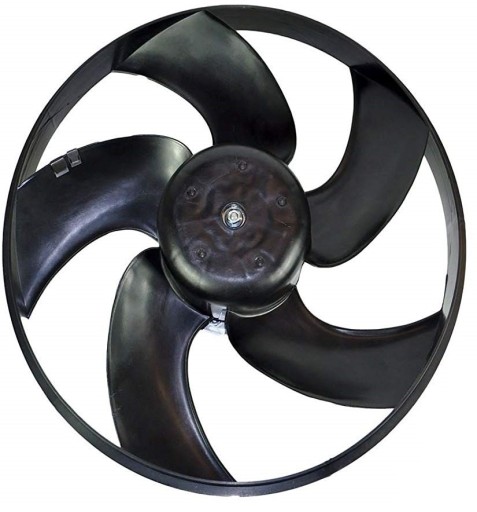 125383, 1253F3, - ВЕНТИЛЯТОР PEUGEOT 206 206+ 1998 - 2012 БЕЗ КЛИМА