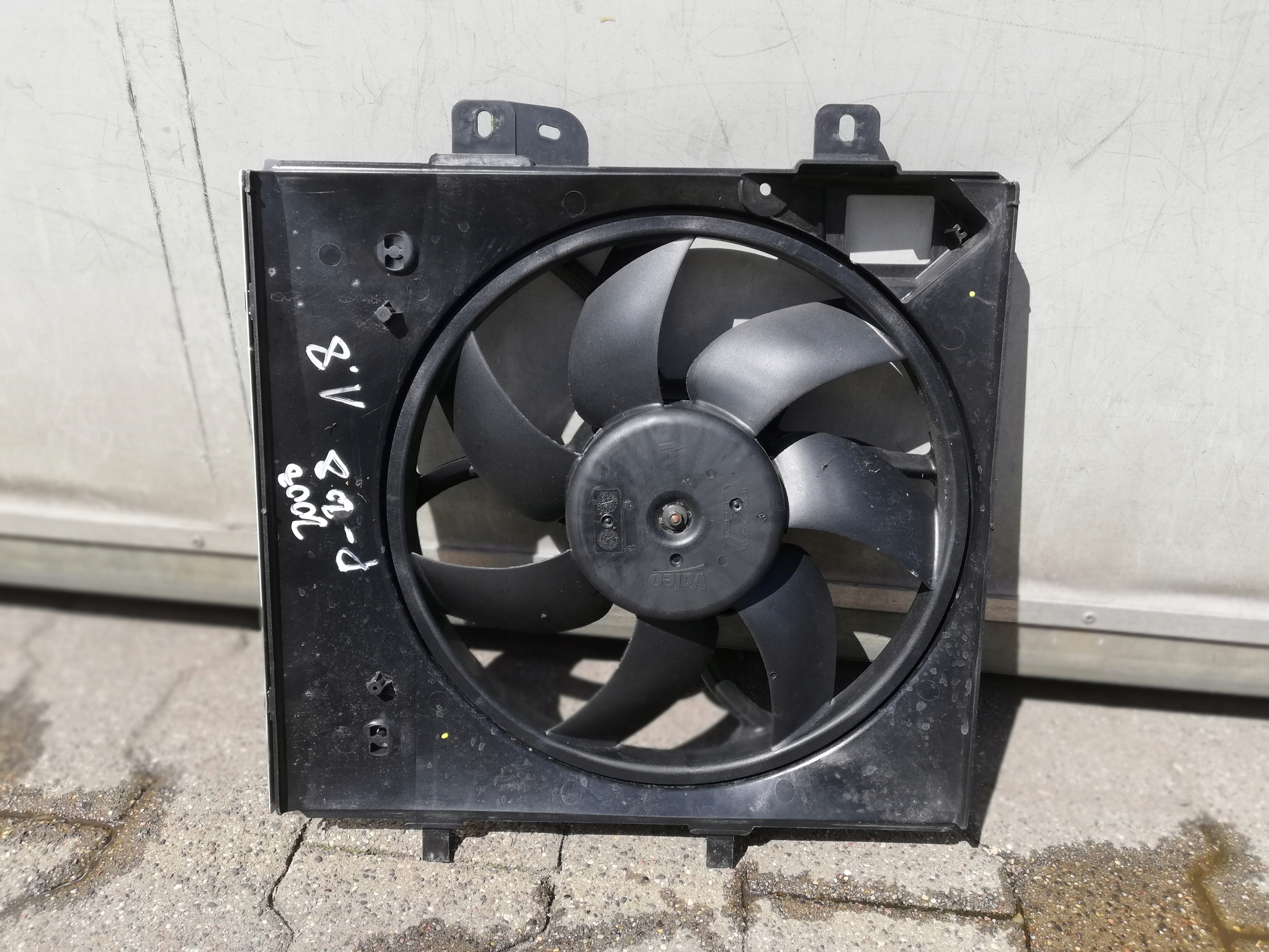 9675280980 - Вентилятор PEUGEOT 208 CITROEN C3 II 1,6 VTI