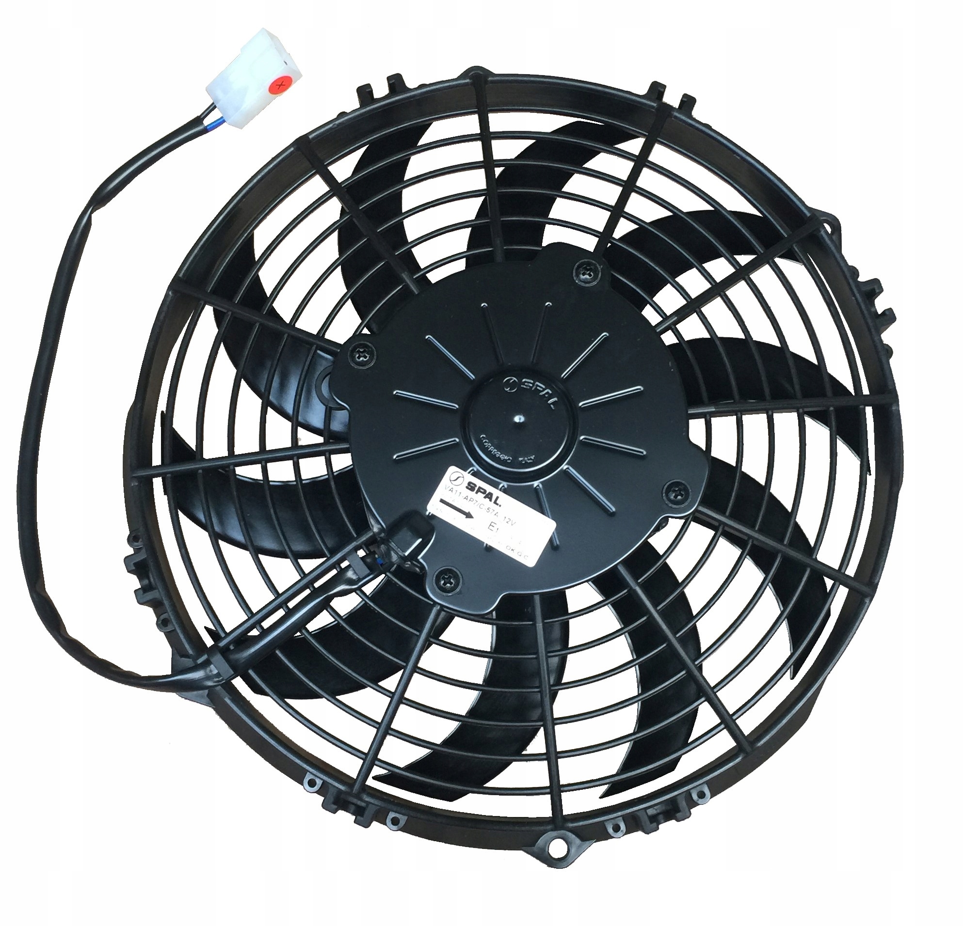 VA11-AP7/C-57A - Вентилятор згорає 12V VA11-AP7 / C-57A всмоктуючий 255mm