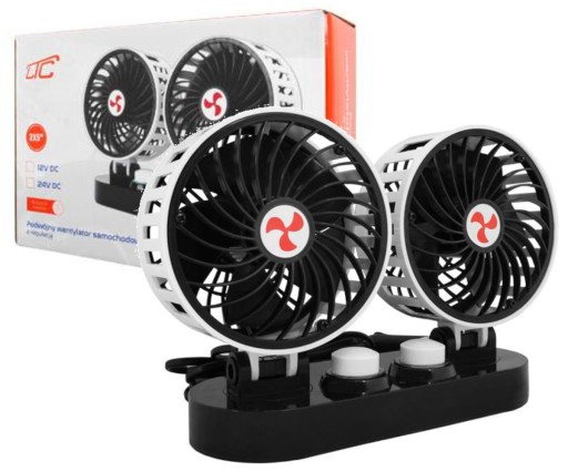 ВЕНТИЛЯТОР АВТОМОБІЛЬНИЙ ВЕНТИЛЯТОР ПОДВІЙНИЙ ОБЕРТАЄТЬСЯ