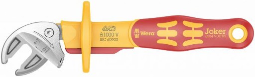 WERA 6004 VDE Саморегулирующийся рожковый ключ XS 7–10 мм 05020150001