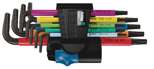 НАБОР КЛЮЧЕЙ WERA TORX L 05024179001