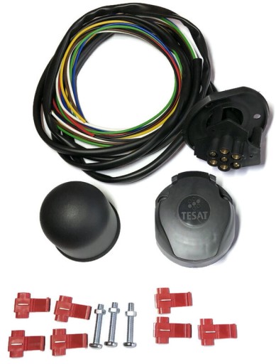 ЭЛЕКТРИЧЕСКИЙ ЖГУТ 7-КОНТАКТНАЯ УНИВЕРСАЛЬНАЯ АВТОМОБИЛЬНАЯ РОЗЕТКА