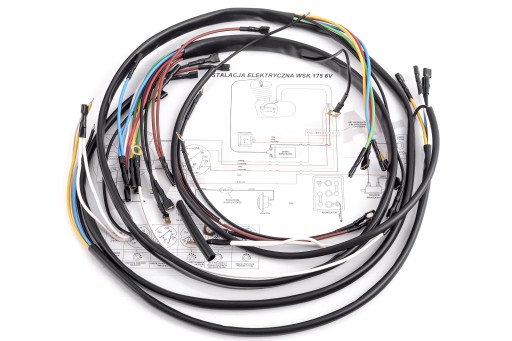 81046 - ЖГУТ ПРОВОДОВ ЭЛЕКТРОПРОВОДКА WSK 175 6V