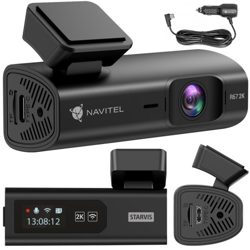 ВІДЕОРЕГІСТРАТОР NAVITEL R67 АВТОКАМЕРА 2K 1440p SONY SENSOR 140