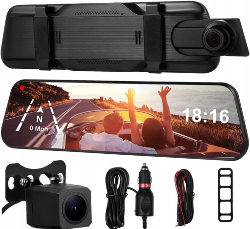 АВТОМОБИЛЬНЫЙ ВИДЕОРЕГИСТРАТОР ЗЕРКАЛО ДВИЖЕНИЯ КАМЕРА ЗАДНЕГО ЗАДНЕГО ПЕРЕДНЕЙ ЧАСТИ MenuPL