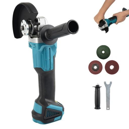 БАГАТОФУНКЦІОНАЛЬНА КУТОВА ШЛІФУВАЛЬНА МАШИНА РІЗАННЯ ШЛІФУВАННЯ ТА ПОЛІРУВАННЯ 18V 125MM