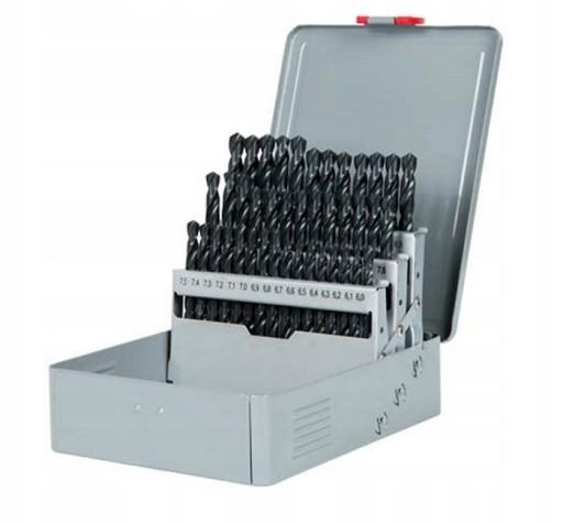 СВЕРЛА NWKA DIN338RTi 6–10 НАБОР HSSCo5, 41 ШТ.