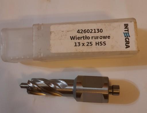 INTEGRA TUBE DRILL 13X25 СВЕРЛА HSS