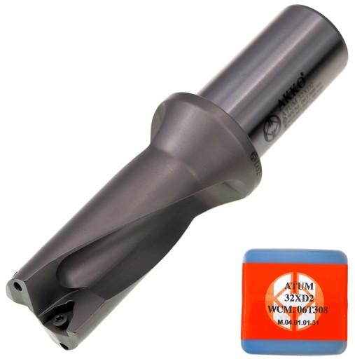 СВЕРДЛО СКЛАДНЕ ATUM 32 D2 ПЛАСТИНА WCMT 06T308