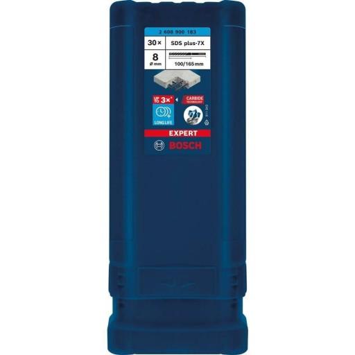 SDSPLUS7X УДАРНАЯ СВЕРЛА 8X100X165MM 30ST EXPERT