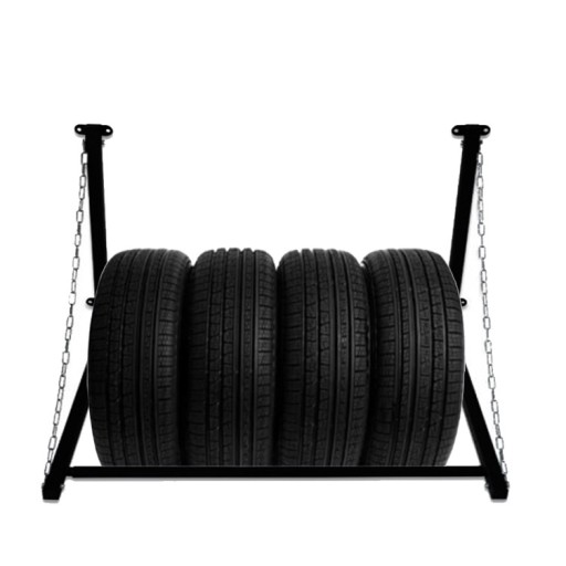 НАСТІННА ВІШАЛКА ДЛЯ КОЛІС, ШИН, РЕГУЛЮВАННЯ ШИРИНИ, СКЛАДНА - ВАНТАЖІСТЬ 130 КГ
