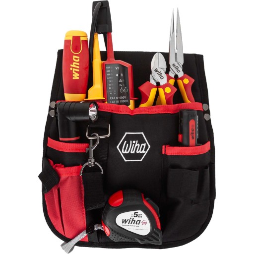 НАБІР ІНСТРУМЕНТІВ ДЛЯ ЕЛЕКТРИКІВ WIHA 45419 в сумці на поясі