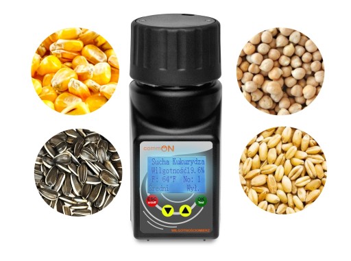 Вимірювач вологості зерна ZIARAN Польський пшениця кукурудза ріпак