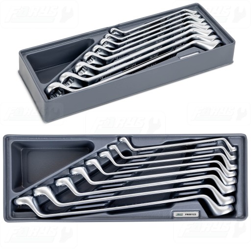 Вкладиш ДО ШАФИ ПРЕМІУМ ОБЛАДНАННЯ НАБІР КЛЮЧІВ КІЛЬЦЕВИХ ГИНИХ 8 шт.