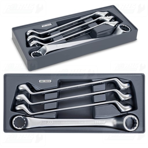 Вкладиш ДО ШАФИ ПРЕМІУМ ОБЛАДНАННЯ НАБІР КЛЮЧІВ КІЛЬЦЕВИХ ГИНИХ 4 шт.