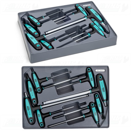 Вкладиш ДО ШАФИ ПРЕМІУМ ОБЛАДНАННЯ НАБІР КЛЮЧІВ IMBUS T-TYPE 8 шт.