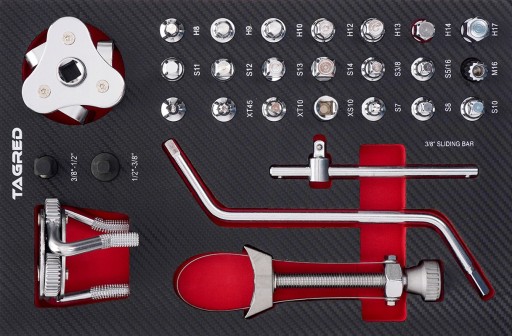 ВСТАВКА ДЛЯ ІНСТРУМЕНТАЛЬНОГО ВІЗКА OIL SERVICE KIT 28-EL