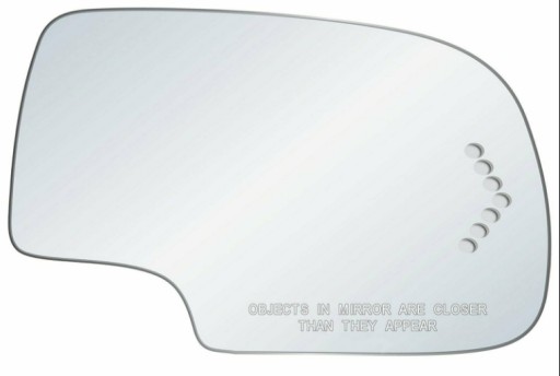 AM-GL-1032-001 - ВСТАВКА ДЗЕРКАЛА CHEVROLET SUBURBAN 2000/2006 ПРАВОРУЧ