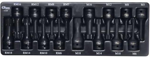 УДАРНА ГНІЗДОВА ВСТАВКА 1/2' 78 ММ ШЛІЦЯ, РЕБРО