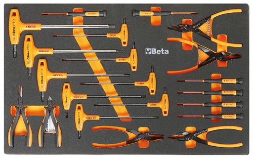 ПРОФІЛЬНА ВСТАВКА З 21 ІНСТРУМЕНТОМ BETA 2450/M62