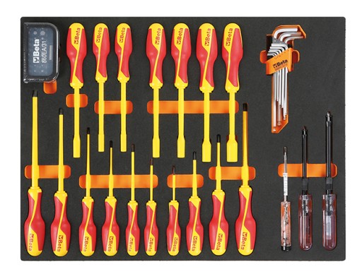 ПРОФИЛИРОВАННАЯ ПЛАСТИНА С 60 ИНСТРУМЕНТАМИ BETA 2450/MB63
