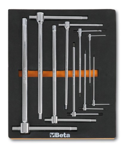 ПРОФИЛИРОВАННАЯ ВСТАВКА С 9 КЛЮЧАМИ 951 BETA 2450/M69