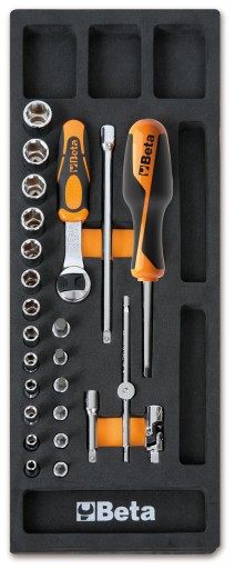 ПРОФИЛИРОВАННАЯ ВСТАВКА С НАСАДКАМИ + AKC BETA 2450/M91