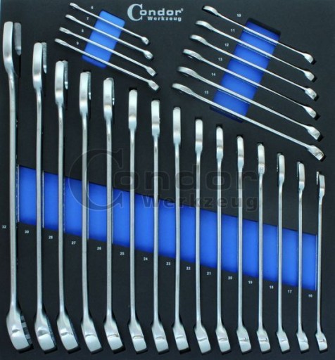 ТРОЛІ-Вкладиш, КЛЮЧІ ПЛОСКІ КІЛЬЦЕВІ, 25 ЕЛЕМЕНТ