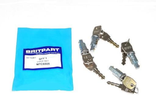 MTC6505 - ЦИЛИНДР ЗАМКА 4 ШТ. С 2 КЛЮЧАМИ DEFENDER