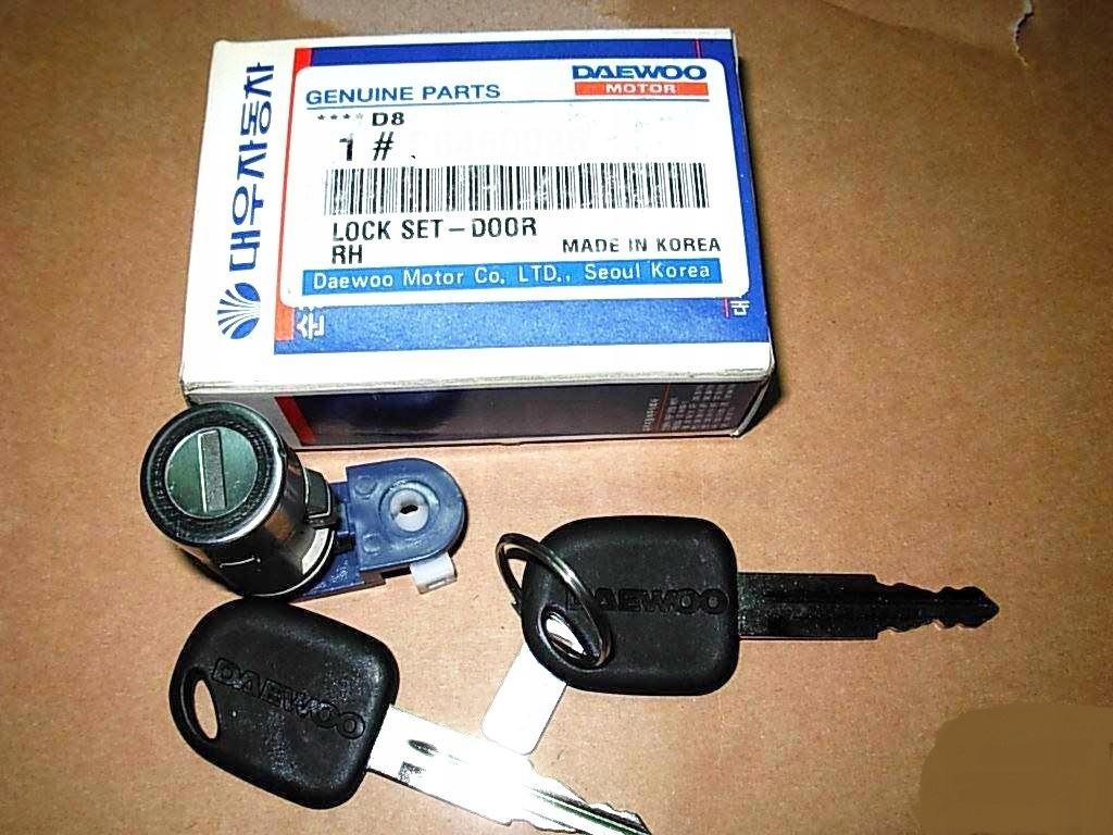 Klucz-026 - Вставка замка передніх дверей праворуч Daewoo Nubira