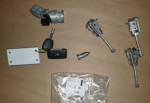 4162.LJ 4162 - ВСТАВКИ ЗАМКУ + ПЕРЕМИКАЧ ЗАПАЛЮВАННЯ PEUGEOT PARTNER 4162LJ