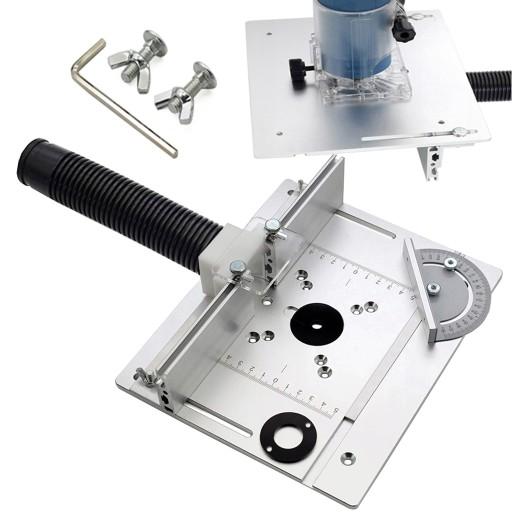 ВСТАВКА ДЛЯ ФРЕЗЕРНИКА ФРЕЗЕРНИЙ ВЕРСТАТ НАСТІЛЬНА ПЛАСТИНА РЕГУЛЬОВАНИЙ ТЕСТОВИЙ ТРИМЕР