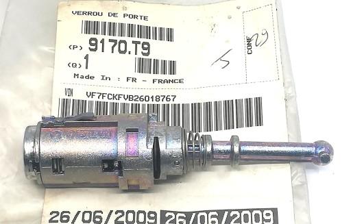 9170.T9 - Вставка дверного замка CITROEN C3 VIN 9170T9 OE!